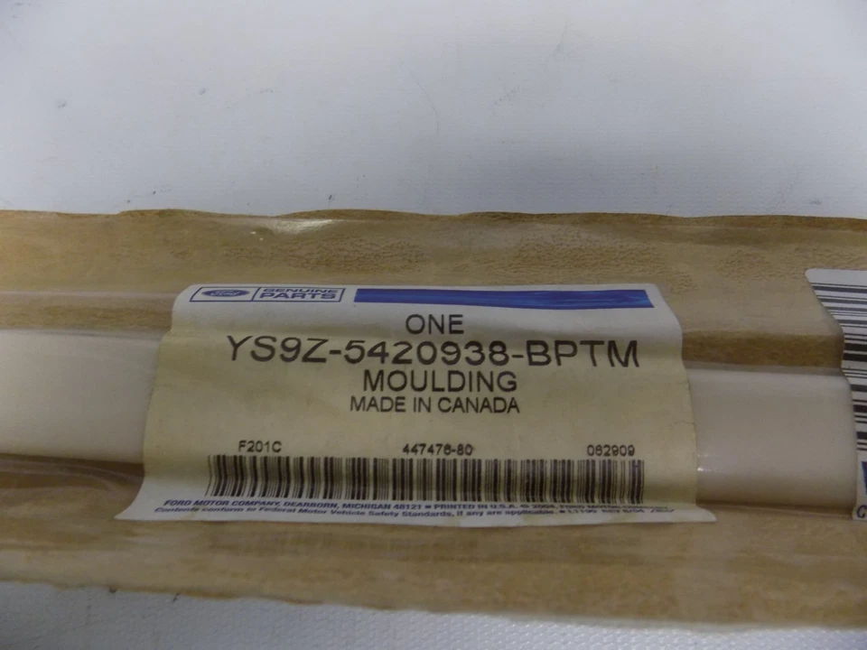 Nuevo OEM 1998-2000 Ford Contour puerta exterior carrocería moldura lateral cubierta de moldura genuina Foto 2 de 2