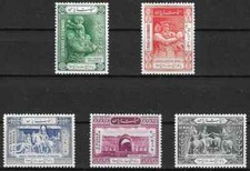 Timbres 707/711 ** (58505CD) - cote : 11 €