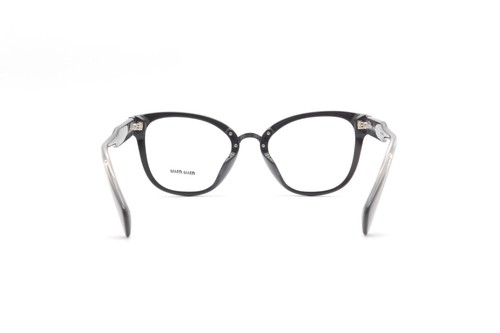 NEU MIU MIU VMU 04Q-A 1AB-1O1 schwarz/grau BRILLE 52-20-140 B44 mm ITALIEN - Bild 4 von 7