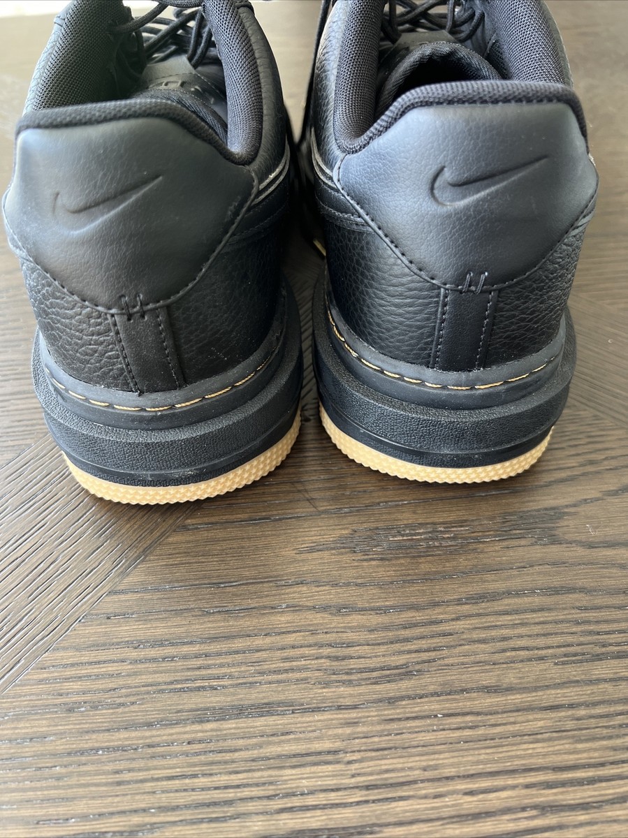 Nike Air Force 1 Low Luxe Black Gum Men's Size 13 DB4109-001 New