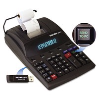 Victor 1280-7 Two-color Printing Calculator W/usb Black/red Print 4.6 Lines/sec on sale Victor 1280-7 Two-color Printing Calculator W/usb Black/red Print 4.6 Lines/sec on sale