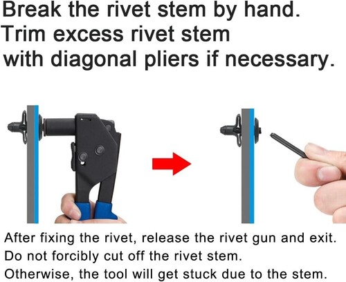 Versatile Plastic Rivet Tool with 40 Poly Rivets - Ideal for Automotive Projects - Picture 8 of 8