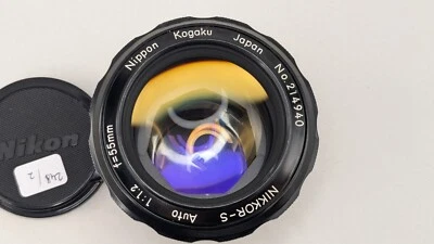 Bel Objectif Nikon Nikkor-S Auto 1.2/55mm # Ai (conversion) # - Photo 1/4