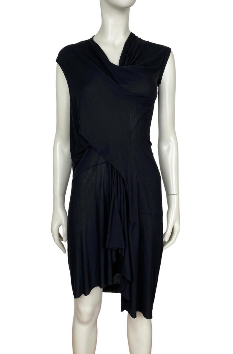 【関税&送料込み】Rick Owens Black Viscose Dress 関税&送料込み】Rick Owens Black Viscose Dress Maxi dress