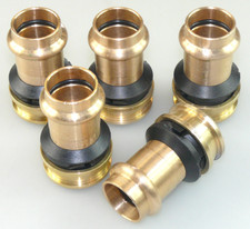 5x VIEGA RAXOFIX ÜBERGANGSSTÜCK 20 MM x 18 MM PRESSFITTING EINSTECKSTÜCK  646738