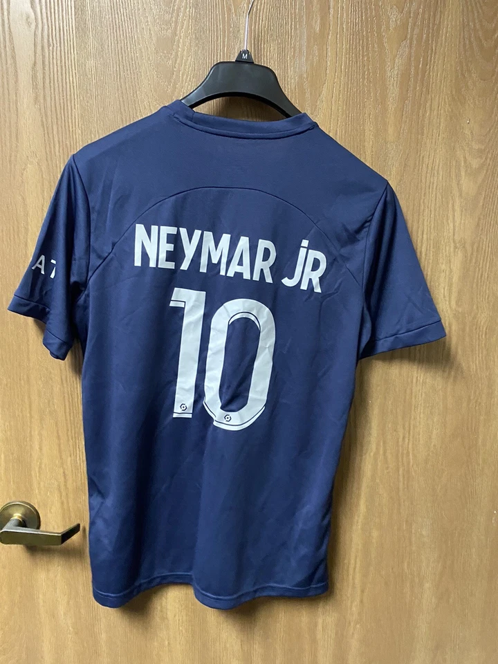 #10 Neymar Paris Saint-Germain PSG Home Fan Versión Conjunto Con Pantalones Cortos/Calcetines/Almohadillas Foto 3 de 4