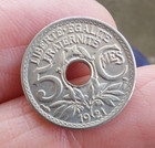 5 centimes Lindauer 1921 cote SUP 18 euros