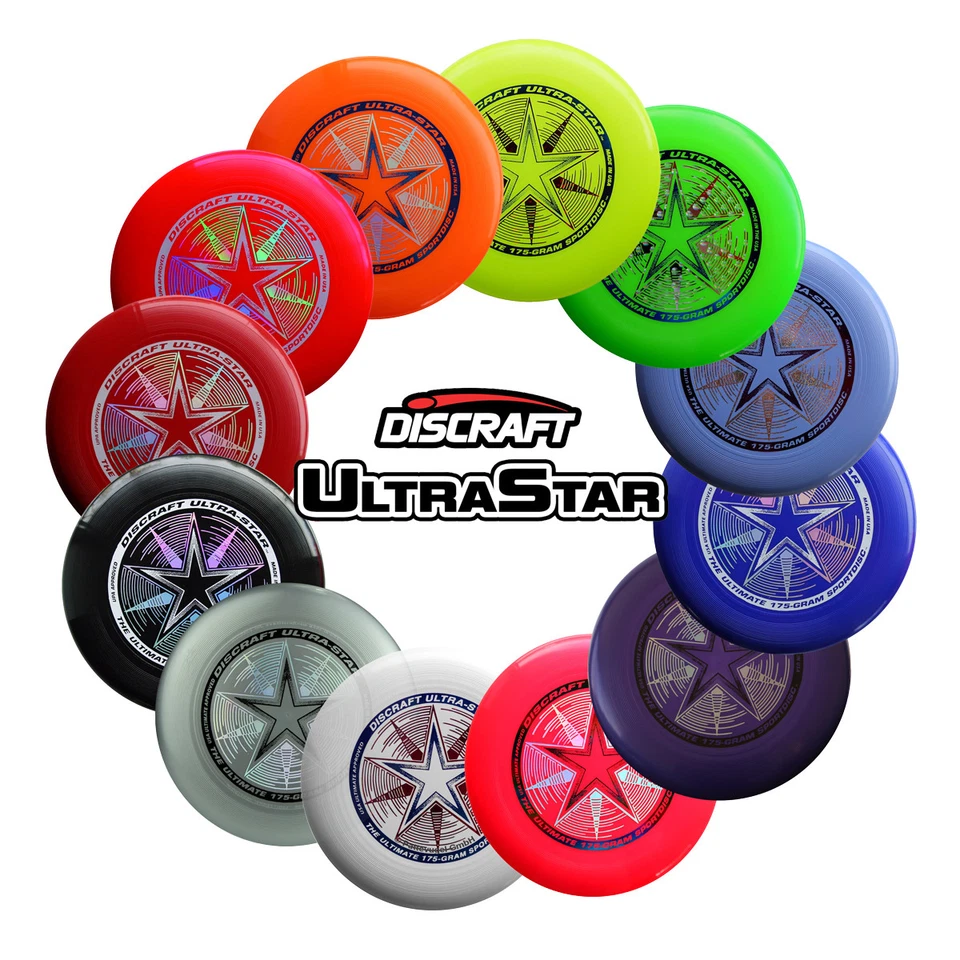 Discraft Ultra Star Ultimate Sportdisc Wurfscheibe 175g