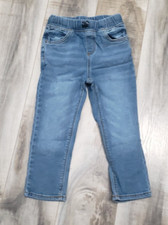 Boys Jumping Beans Elastic Waist Light Blue Jeans Size 4T