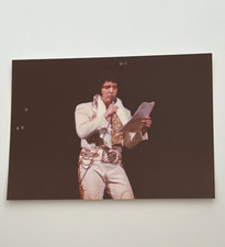ELVIS PRESLEY ORIGINAL VINTAGE KODAK PHOTO INDIANAPOLIS  JUN. 26 1977