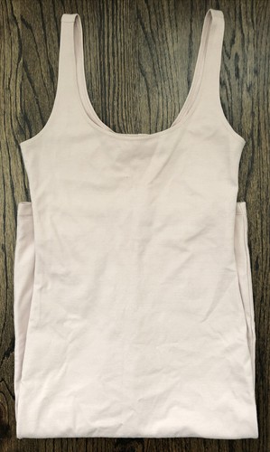 Forever 21 Youth Sheath Bodycon Stretch Dress Blush Pink midi Small S - Picture 2 of 6