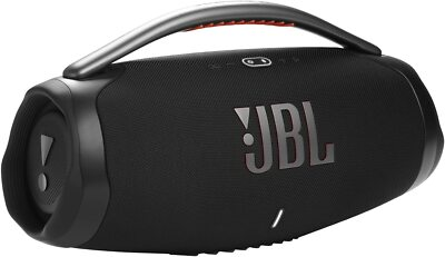 #ad JBL Boombox 3 Portable Waterproof Bluetooth Speaker Black $286.00