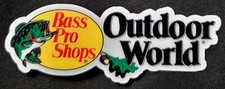 Bass Pro Shops Sticker Outdoor World 3 38 X 1 14 Glossy Thick Waterproof Bass Pro Shops Sticker Outdoor World 3 38 X 1 14 Glossy Thick Waterproof