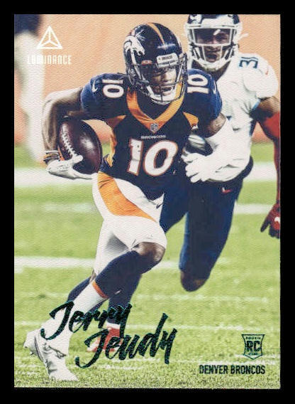 Jerry Jeudy Panini Chronicles Luminance #205 Teal