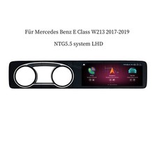 12,3 Dual Bildschirm Android Carplay F&uuml;r Mercedes Benz E Class W213 ohne Cluster