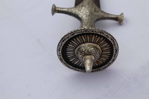 v.v rare Old vintage Rajput Sikh Maratha child wootz pattern stamp sword/ tulwar - Picture 23 of 24
