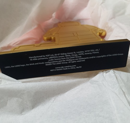 LEGO VIP Award Trophy second-half 2023 Lego Store Korea Gold Membership , Rare! - Picture 6 of 8
