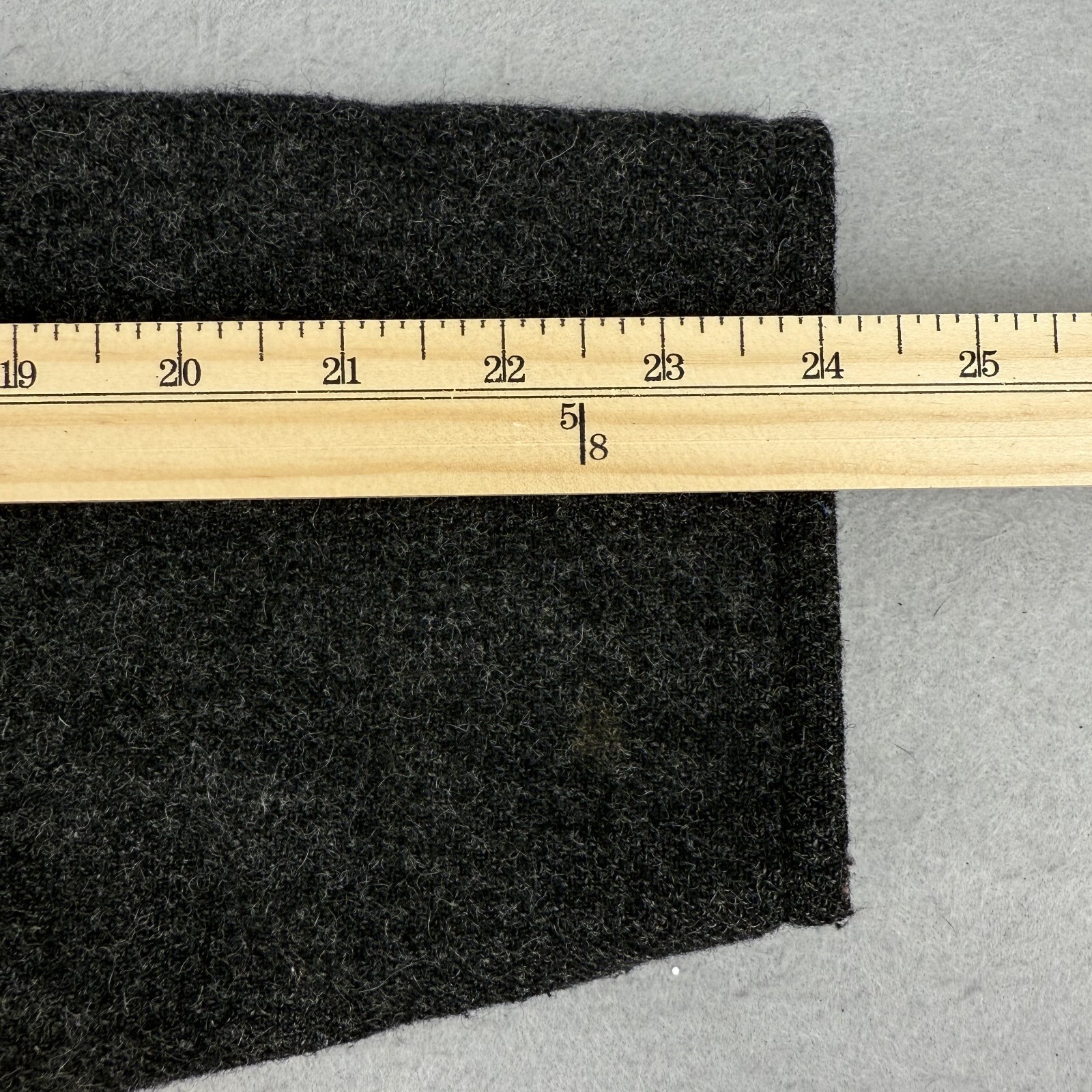 Vintage Structure Wool Jacket Large Gray Quilted … - image 14