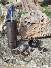 Ww1 37 KUK Austria Scavo Portapenne Raro No Regio Esercito 1gm WK1 K.u.k 3,7cm.