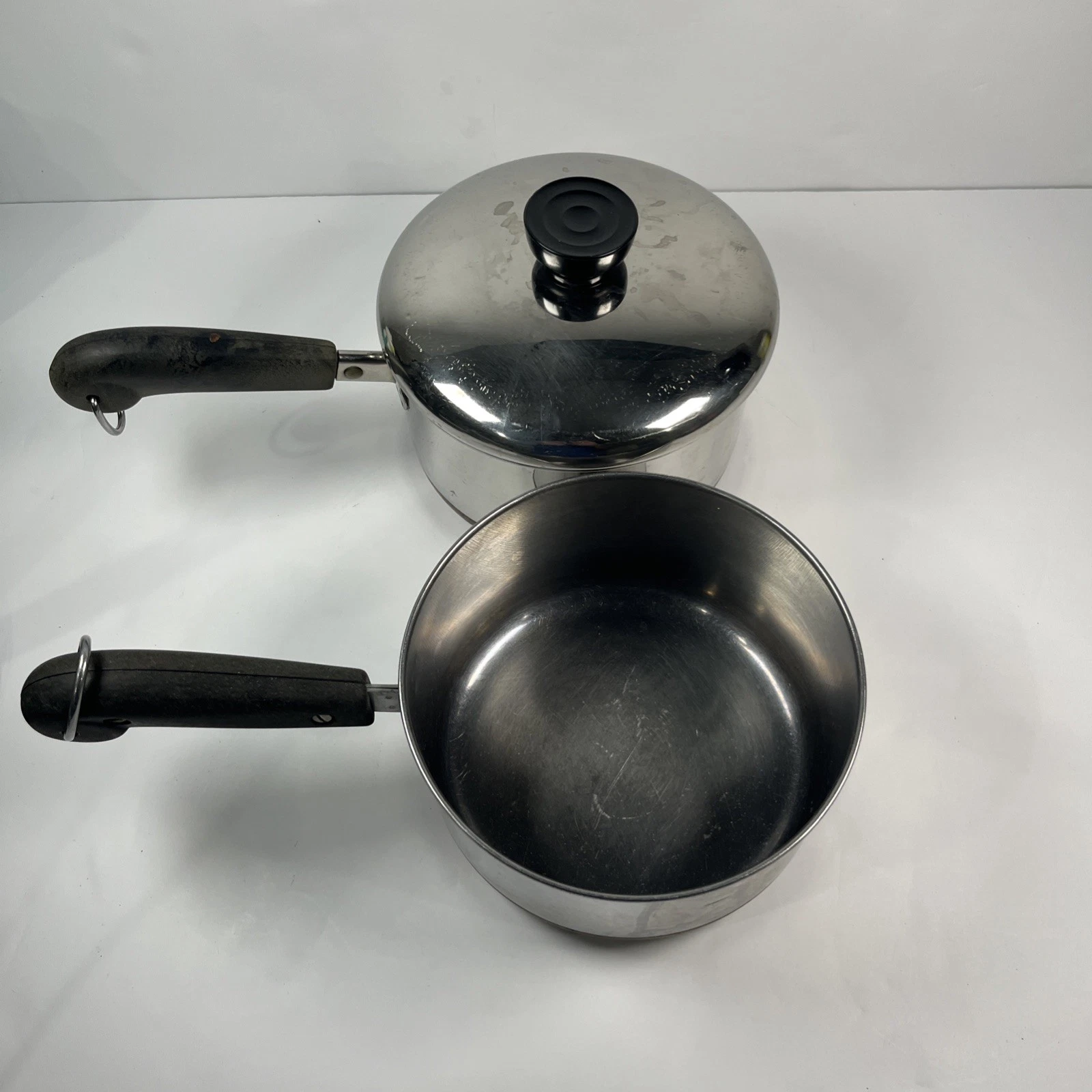 Revere Ware 1801 Copper Clad Stainless Steel Saucepan Copper Bottom