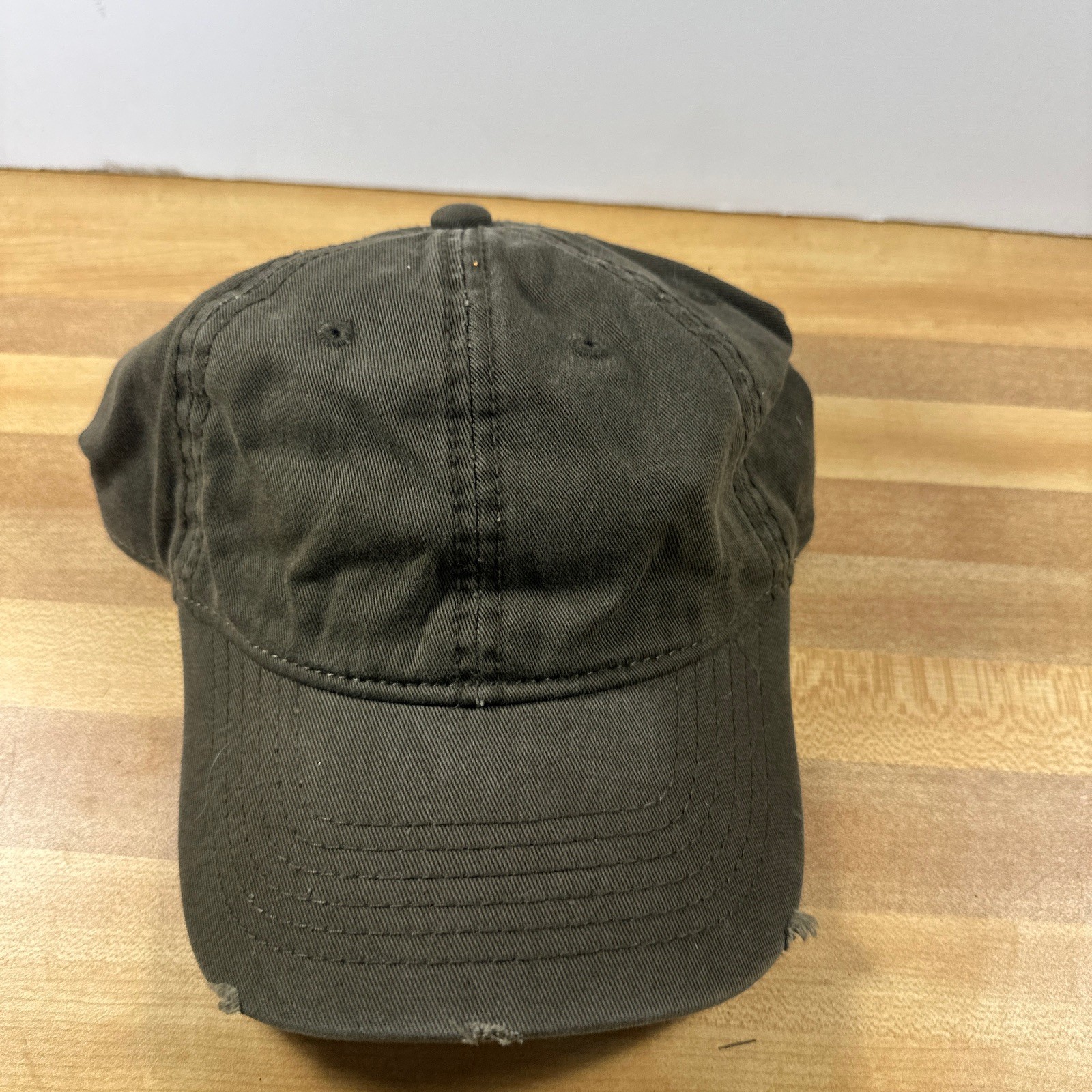 Plain Solid Gray Hat Adjustable Adult Size OSFA G… - image 1