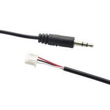 Male Connector 3.5mm to 3Pin Extension Wire Sound Headphone Repair Sound