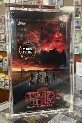 Acrylic Display Case Magnetic Lid FITS 2019 STRANGER THINGS Season 2 Hobby Box