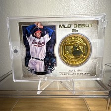 2016 Topps MLB Debut Medallion Insert Satchel Paige Cleveland Indians MLB