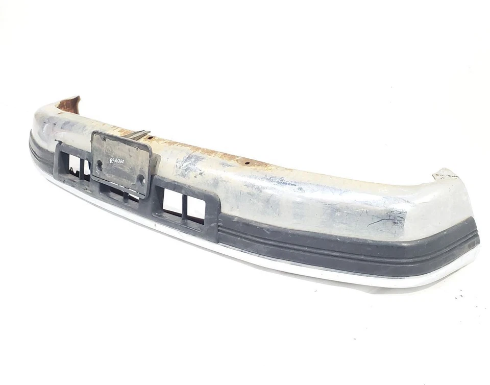 Parachoques delantero blanco Ford F350 XLT 1993 1994 1995 1996 1997 OEM Foto 4 de 4