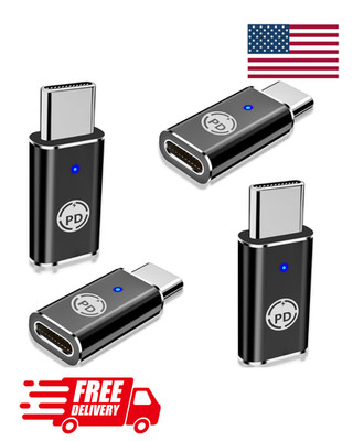 【Apple MFi Certified】Lightning to USB-C Adapter, Stuffcool 4Pack Lightning Type