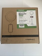 Desk Ring Light with phone holder adjustable hight dimmable rotatable New