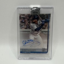 2019 Topps Clearly Authentic Christin Stewart Auto RC #CH