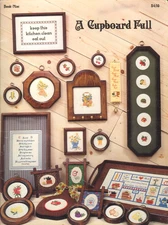 A Cupboard Full Cross Stitch Pattern Hobbs 1979 Sampler Teapot Busy Hands Book 9