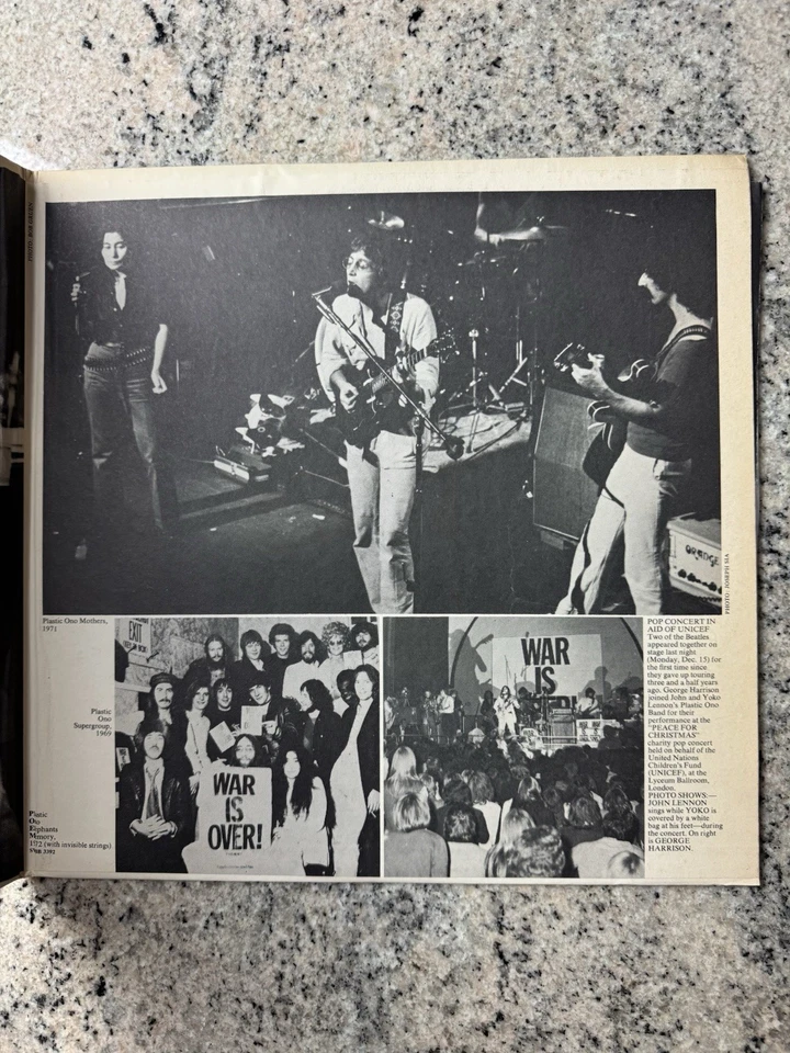 JOHN LENNON YOKO PLASTIC ONO BAND Some Time In New York City 1972 Double LP -EX - Imagem 4 de 4
