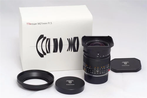 TTArtisan 1.5/21Mm Black For Leitz Leica M