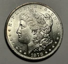 1878 7 TF MORGAN DOLLAR BU