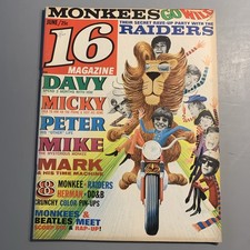 VINTAGE June 1967 - 16 MAGAZINE MONKEES MEET THE BEATLES & RAIDERS SONNY&CHER 22