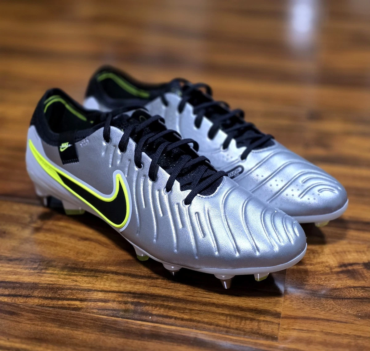 Nike Tiempo Legend 10 Elite Silver SG HF4375-002 Size 10 | eBay