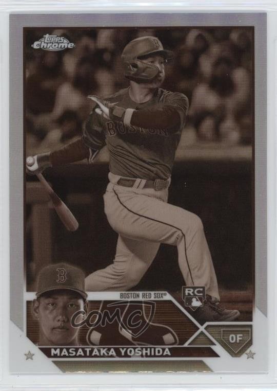 2023 Topps Chrome Sepia Refractor Masataka Yoshida #167 Rookie RC 13ke