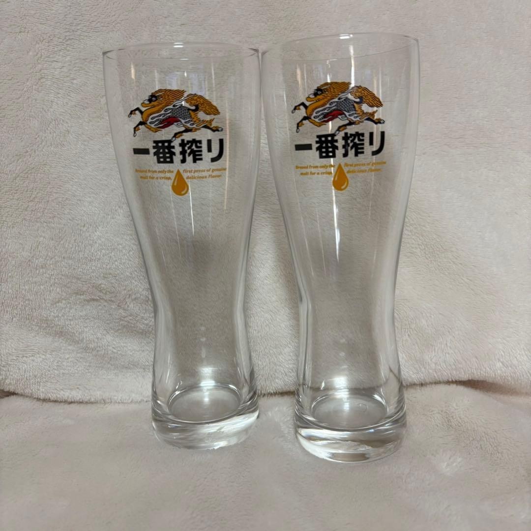 KIRIN Beer Glass Smart Cup First Press Mug 300 ml Pair Special Drink Mug Cup