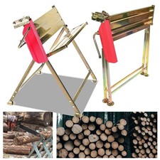 Sägebock Kettensäge mit Haltegriffen Holzsägebock Holz äußerst stabil 150KG