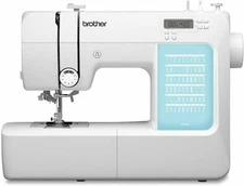 Brother CP60X Computerized Sewing Machine 60 Stitches LCD 7 Feet White