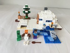 Minecraft The Snow Hideout Lego 21120 Retired