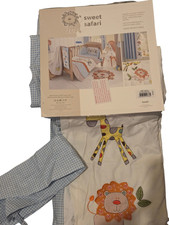 Dunelm Sweet Safari Nursery Curtains 168x183cm New Without Packaging