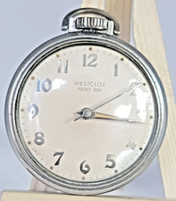 Westclox Pocket Ben Pocket Watch Runs Greatl, Vintage USA - SB12t