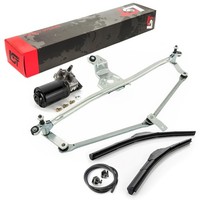 Scheibenwischer Frontwischer Wischermotor Blatt GestäNge FüR Fiat Doblo 223