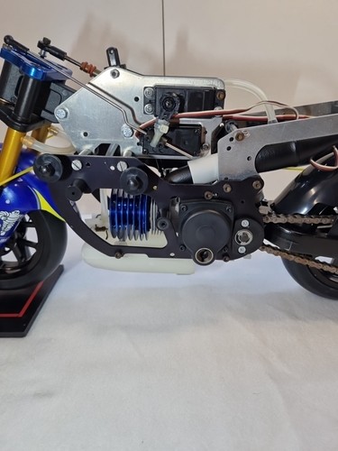 Moto Nuova Faor SF 506 yamaha YZR-M1 motore sirio nitro R/C 1/5 - Foto 20 di 24