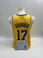Los Angeles Lakers Jersey Dennis Schröder signiert NBA Basketball COA S