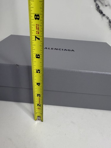 Balenciaga Gray Shoe Shirt Scarf Authentic Box EMPTY Gift Box Shoe Box - Picture 4 of 4