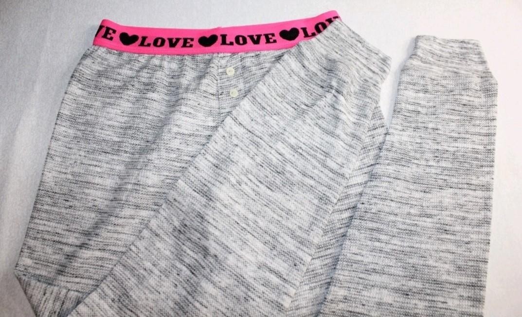 BOBBIE BROOKS Women's Gray 2 PC Pajama Set Sleepwear Sz S Long Sleeves Long Pant thumbnail 9